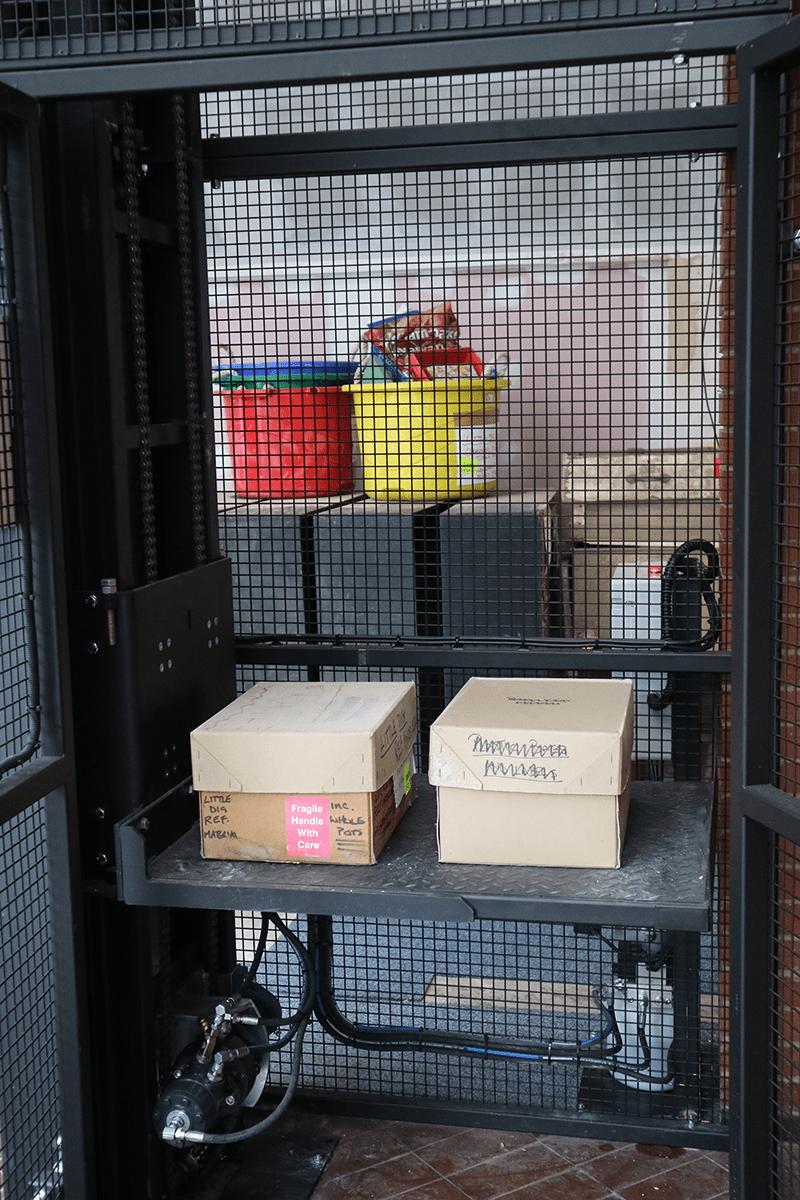 Hand Loaded MezzLight Helps Canterbury Archaeological Trust Move Boxes Safely and Efficiently - Penny Hydraulics Ltd