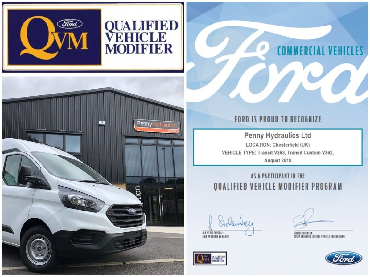 Penny Hydraulics Awarded Coveted Ford QVM Status - Penny Hydraulics Ltd