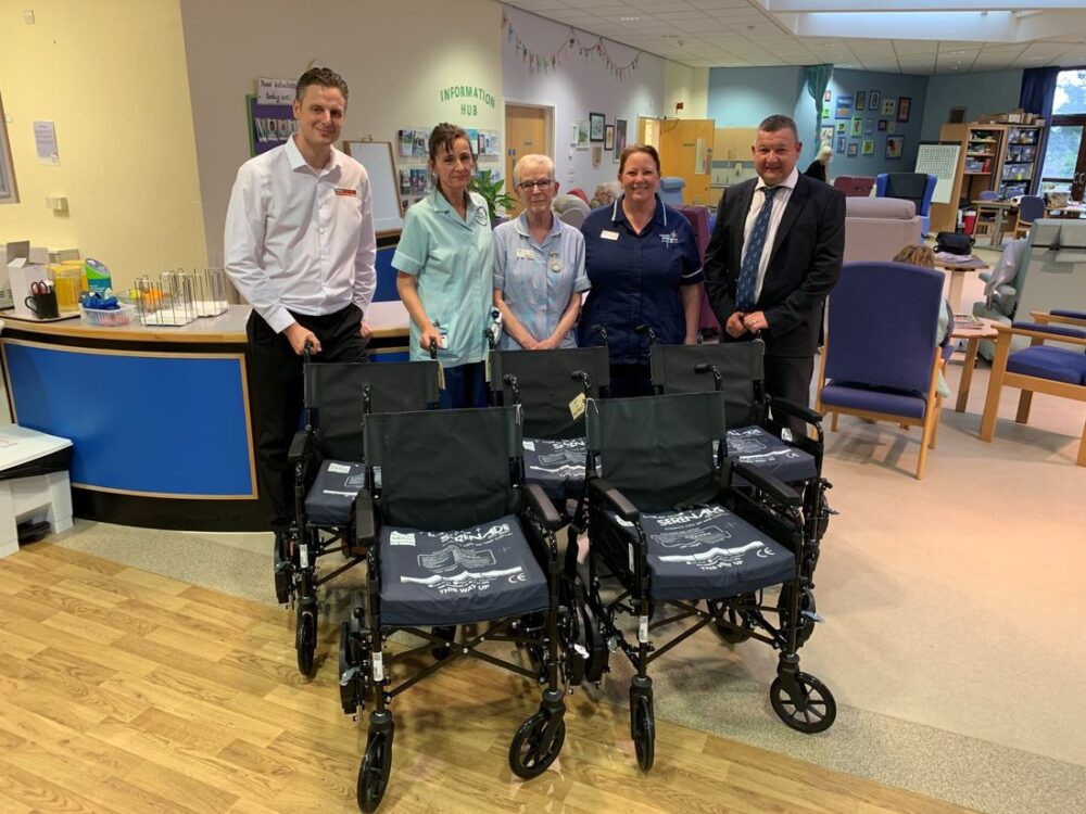 Penny Hydraulics Purchase Wheelchairs to Enrich Hospice Patients Lives – Penny Hydraulics Ltd