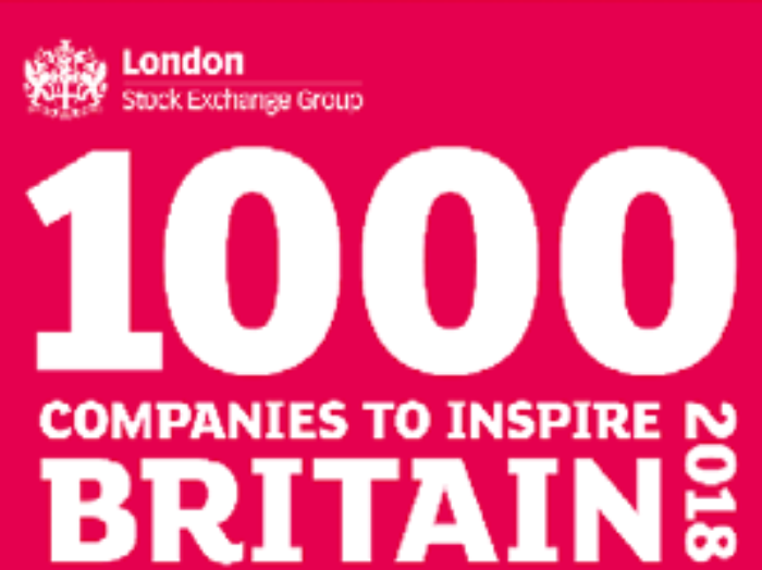 1000 Companies to Inspire Britain 2018 - Penny Hydraulics Ltd