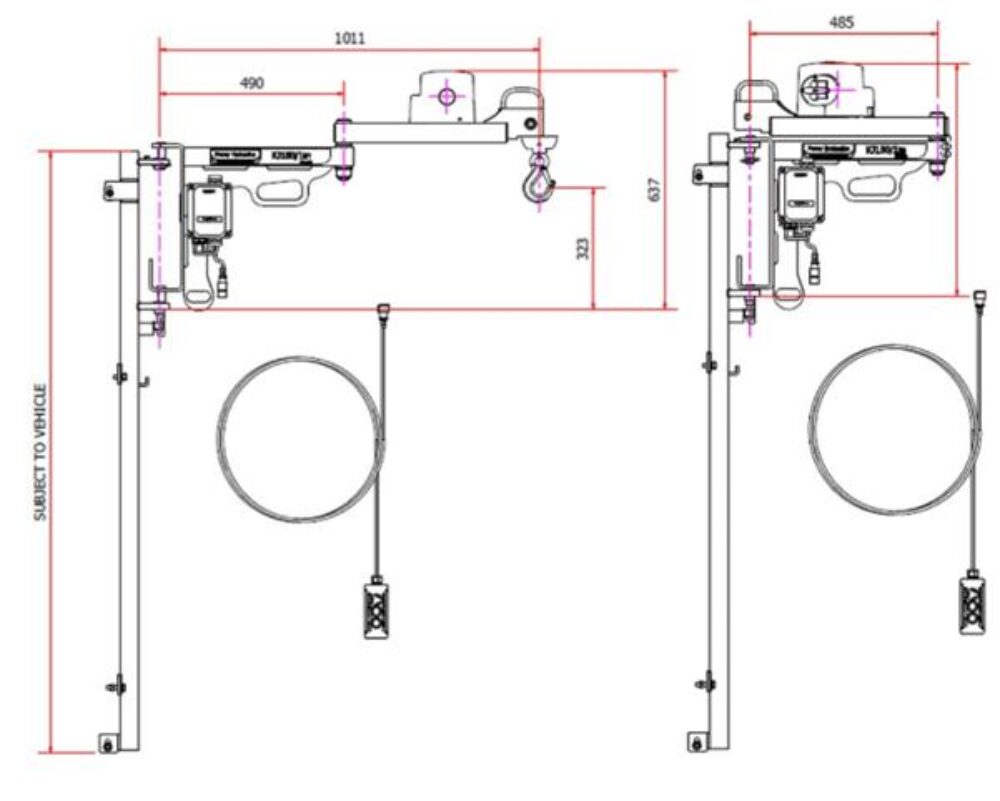 Lightening the load – Penny Hydraulics adds KJ150 to the SwingLift Crane Range. – Penny Hydraulics Ltd