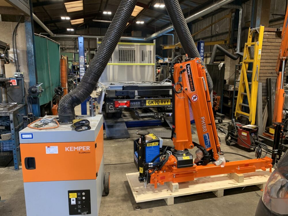 Behind The Scenes: How We Make Vehicle Mounted Cranes and Lifting Platforms – Penny Hydraulics Ltd