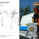 KJ150 SwingLift Crane (Supply Only) - Penny Hydraulics Ltd
