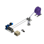 RLT-500 Twin Rope Electric Winch System - Lighting Winch - Penny Hydraulics